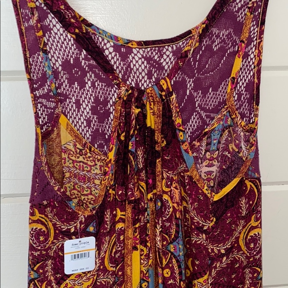 FREE PEOPLE Count Ma In Trapeze Tunic Top - Picture 7 of 9